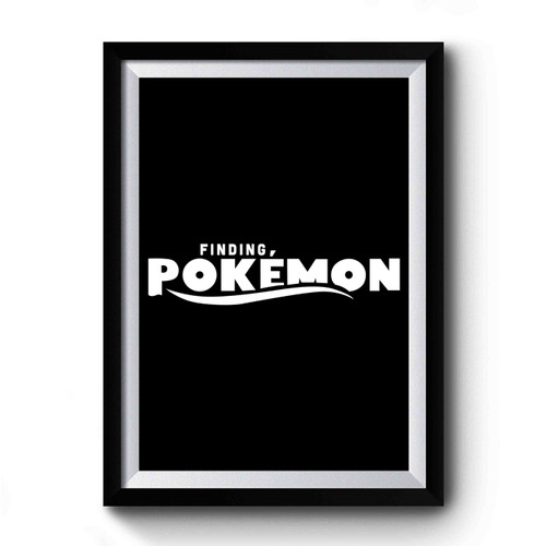 Finding Pokemon Nemo Symbol Inspired Pokemon Go Premium Poster
