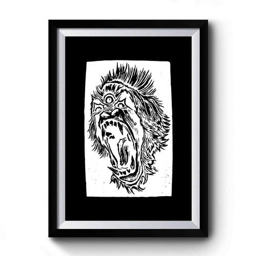 Gorilla Graphic Premium Poster