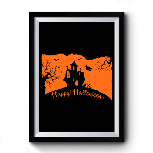 Halloween Happy Halloween Fall Trick Or Treat Halloween Party Premium Poster
