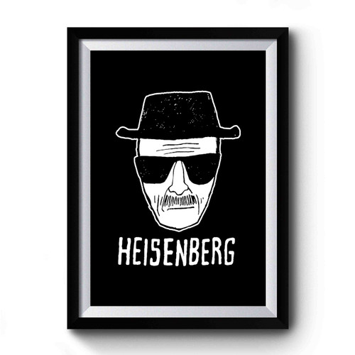 Heisenberg Breaking Bad Heisenberg Sketch Breaking Bad Walter Breaking Bad Heisenberg Premium Poster