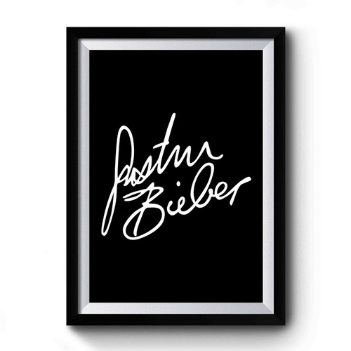Justin Bieber Justin Bieber Justin Bieber Premium Poster