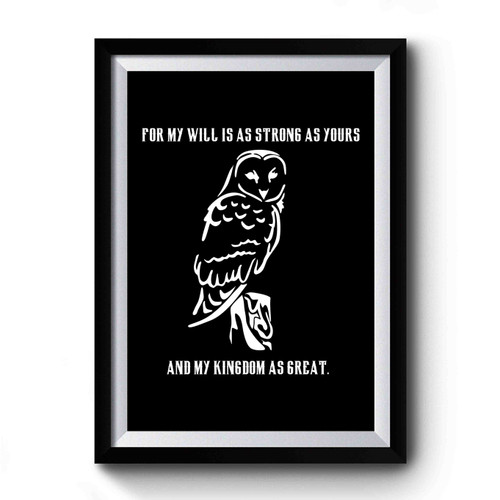 Labyrinth Movie David Bowie Jareth Barn Owl Jennifer Connelly Ludo Hoggle Kingdom 1 Premium Poster