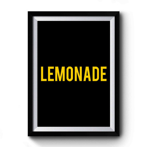 Lemonade Beyonce Formation Tour Premium Poster