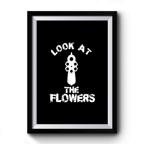 Look At The Flowers Walking Dead Premium Poster