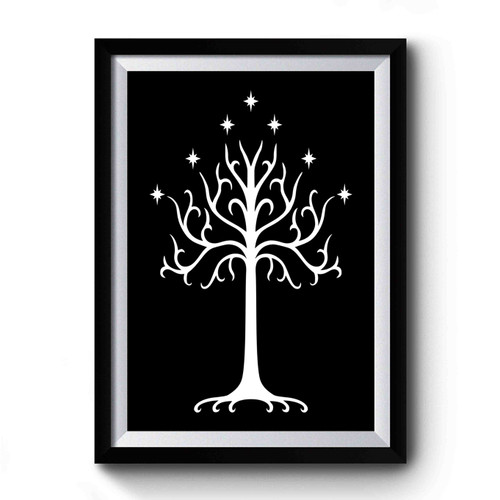 Lord of The Ring White Tree of Gondor Premium Poster