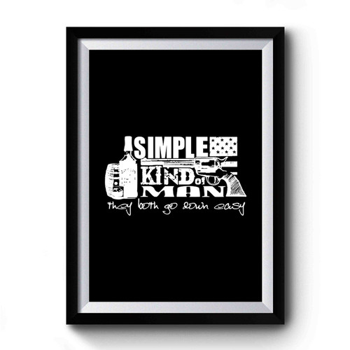 Lynyrd Skynyrd Simple Man Gimme Back My Bullets Molly Hatchet Marshall Tucker 2nd Amendment Conservative Outlaw Country Cd Album Premium Poster