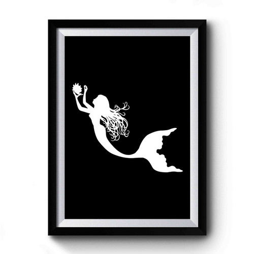 Mermaid Art Premium Poster