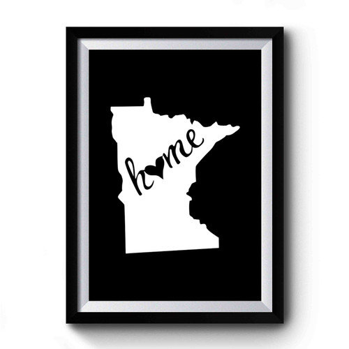 Minnesota Home Love Upper Midwest Saint Paul Premium Poster
