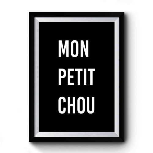 Mon Petit Chou French My Little Cabbage Premium Poster Mon Petit Chou French My Little Cabbage Premium Poster