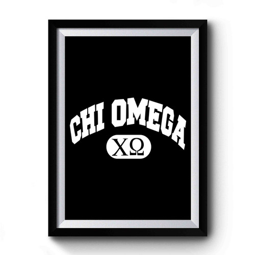 New Chi Omega Chi O Old School Premium Poster
