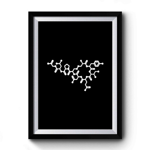 Oxytocin Molecule Breastfeeding Premium Poster
