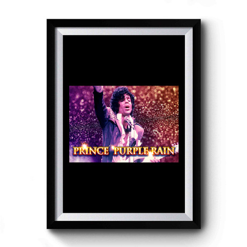 Prince Purple Rain Performances Live Premium Poster