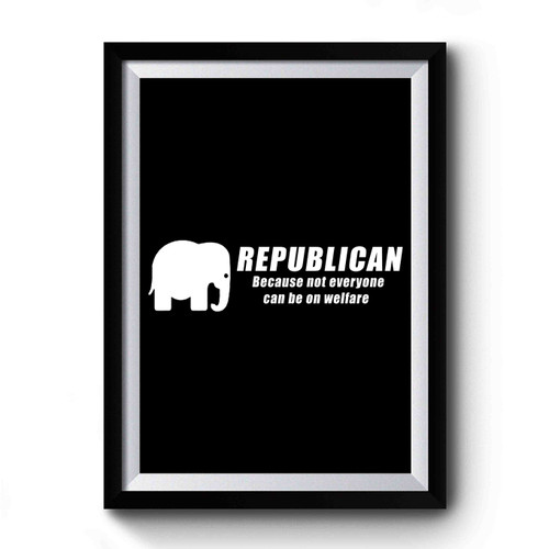 Republican Political Gop George Bush Ronald Reagan Right Wing Premium Poster