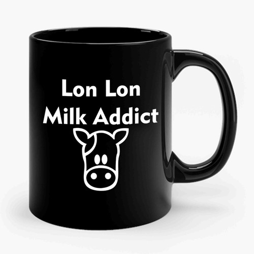 Zelda Lon Lon Milk Addict Cow Ceramic Mug