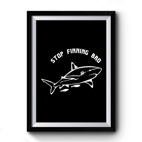 Save The Sharks Premium Poster