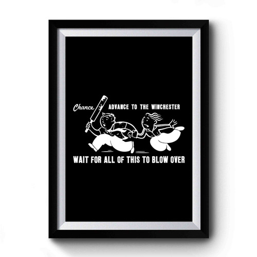 Shauns Last Chance Shaun Of The Dead Monopoly Premium Poster