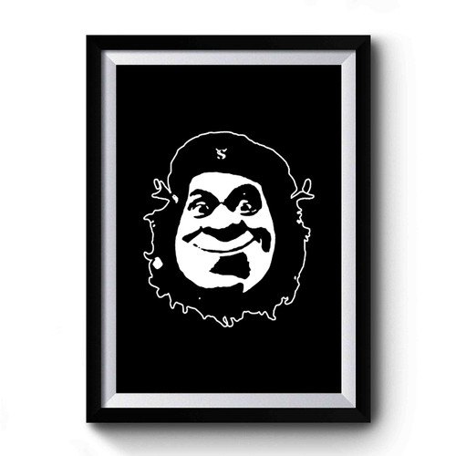 Shrek The Ogre Che Guevara Style Revolutionary Premium Poster