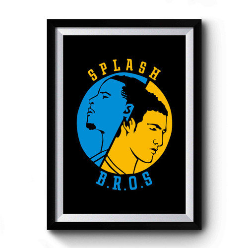 Splash Bros. Stephen Curry And Klay Thompson Golden State Warriors Premium Poster