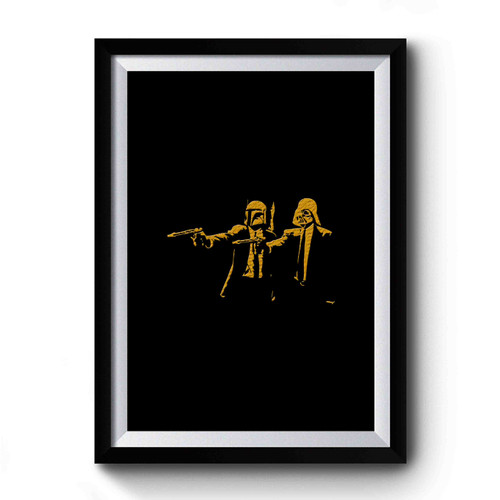 Star Wars Pulp Fiction Premium Poster