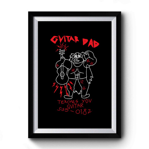 Steven Universe Guitar Dad Steven Universe Series Inspired Premium Poster