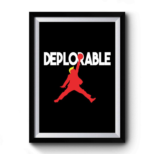 Team Deplorable X Jordan 2 Premium Poster