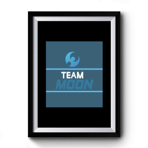 Team Moon Symbol Pokemon Go Premium Poster