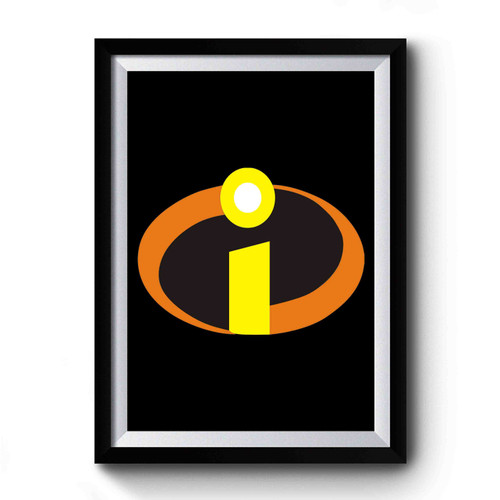 The Incredibles Superhero Logo Premium Poster