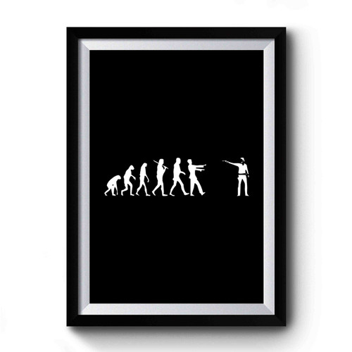 The Walking Dead Inspired Evolution of Zombie 1 Premium Poster