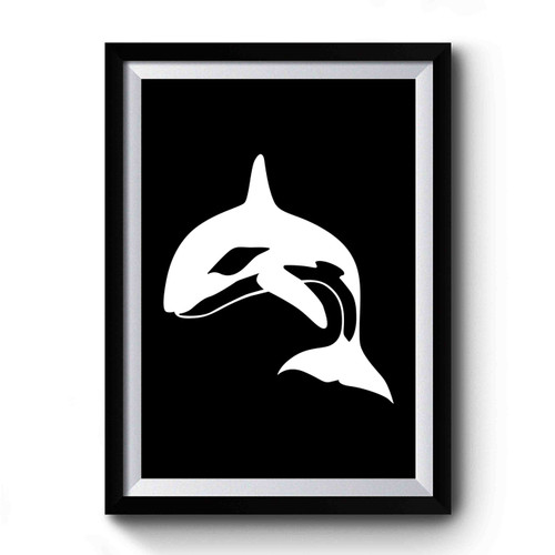 Whale Orca Wildlife Ocean Premium Poster