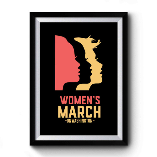 Women's March On Washington Premium Poster