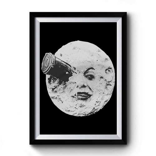 A Trip To The Moon Art Vintage Premium Poster