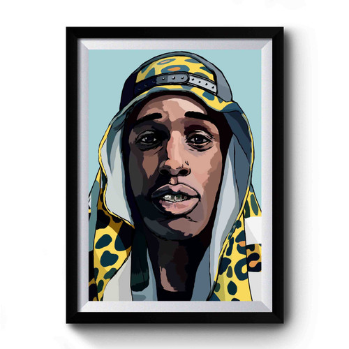 A$ap Rocky 1 Vintage Retro Premium Poster