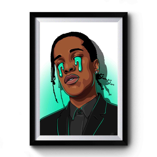 A$ap Rocky 2 Retro Vintage Premium Poster