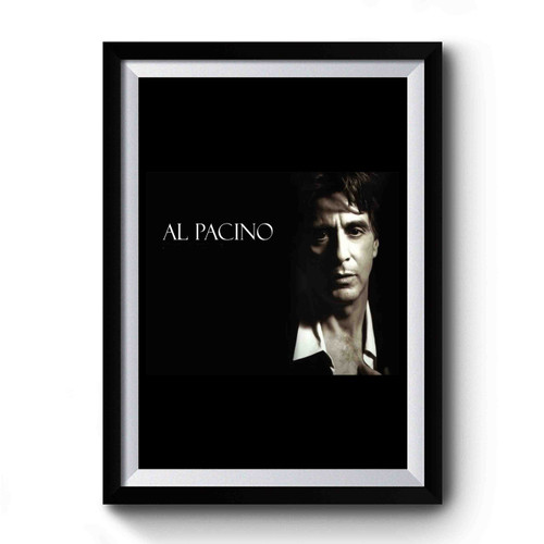 Al Pacino Photo Image Simple Design Premium Poster Al Pacino Photo Image Simple Design Premium Poster