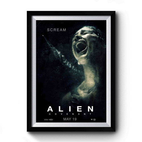 Alien Covenant Movie Design Funny Premium Poster