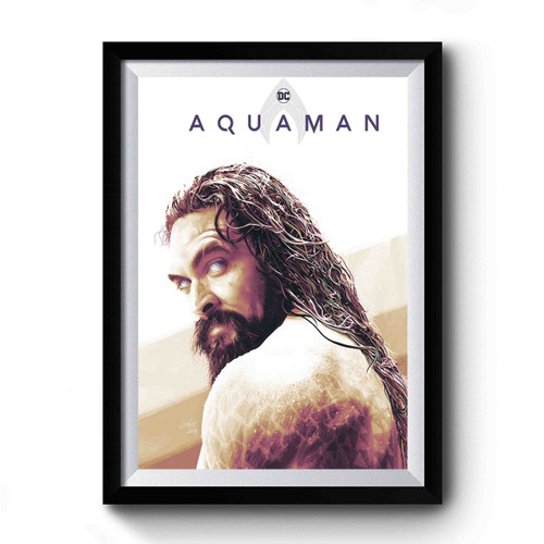 Aquaman Art Retro Premium Poster