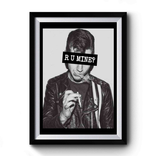 Arctic Monkeys R U Mine Vintage Retro Premium Poster