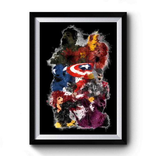 Avengers Assemble Art Art Premium Poster