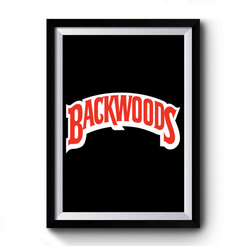 Backwoods Logo Art Simple Premium Poster
