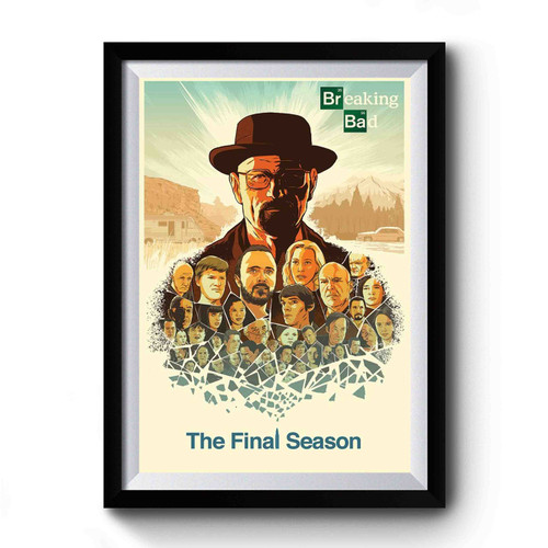 Breaking Bad Simple Design Premium Poster