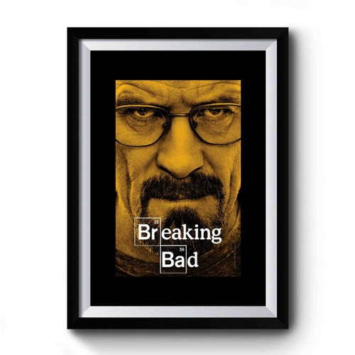 Breaking Bad Heisenberg Design Art Simple Premium Poster