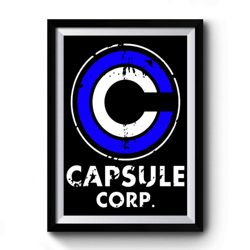 Capsule Corp 1 Vintage Premium Poster