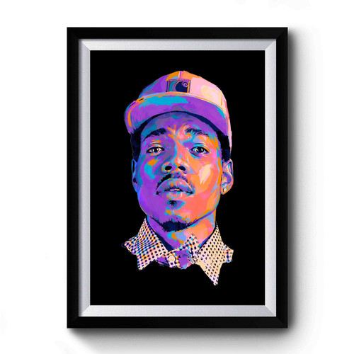 Chance The Rapper Vintage Art Simple Premium Poster