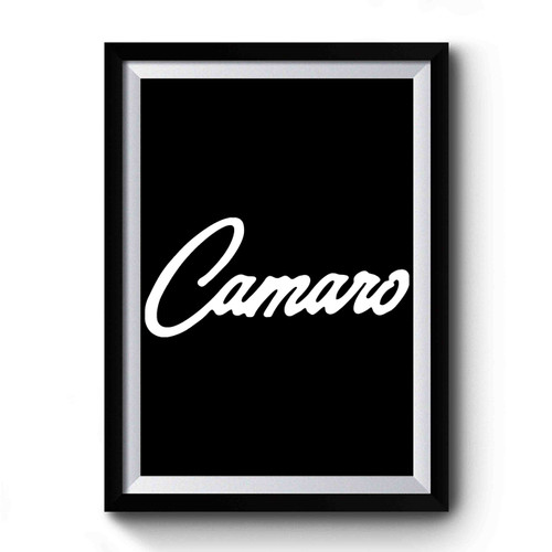 Chevy Camaro Design Funny Premium Poster