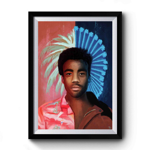 Childish Gambino Donald Glover Vintage Premium Poster