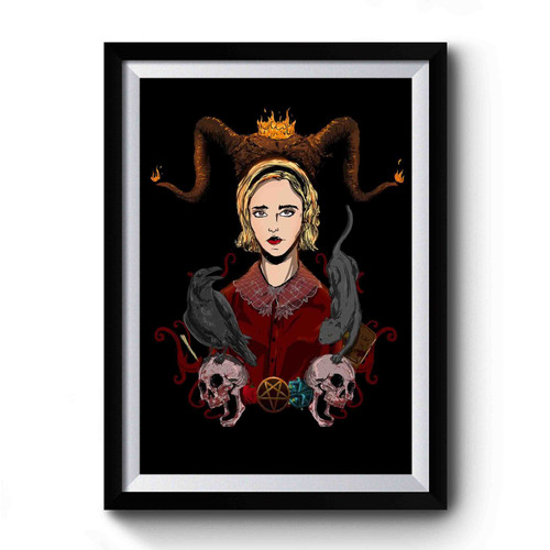 Chilling Adventures Of Sabrina Retro Vintage Premium Poster
