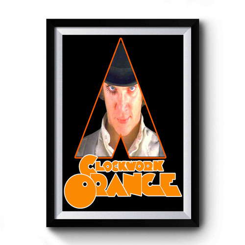 Clockwork Orange Vintage Retro Premium Poster