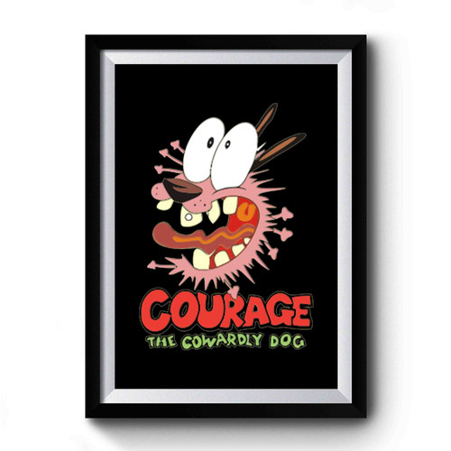 Courage Vintage Art Simple Premium Poster