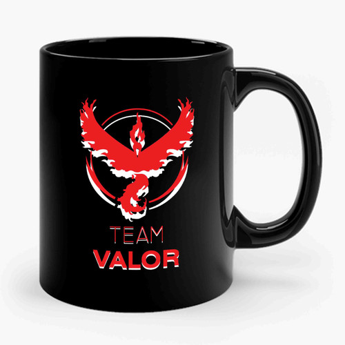 Pokemon Go Team Valor Shadow Ceramic Mug