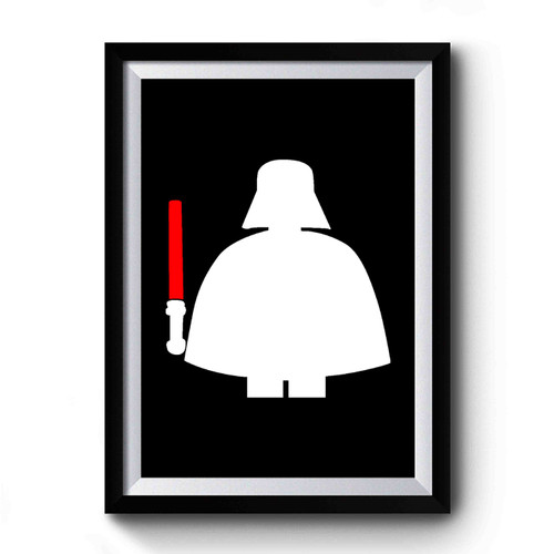 Darth Vader Design Art Simple Premium Poster